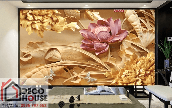 Tranh điêu khắc phong thủy 28224
