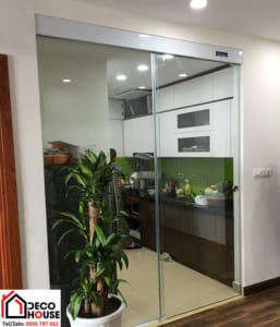 Mẫu Cửa Kính Cường Lực Trượt Ngang, Đẩy Ngang Đẹp