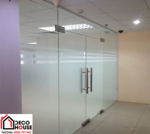 Báo giá vách kính cường lực tại Ba Đình, Hà Nội