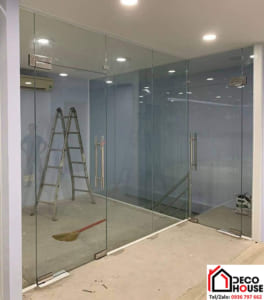 Lắp Đặt Vách Kính Cường Lực Tại Hoàng Mai, Hà Nội
