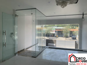 Thi công vách kính cường lực tại Hà Đông chuyên nghiệp
