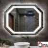Gương Led Phòng Tắm Hình Bát Giác 1200x900
