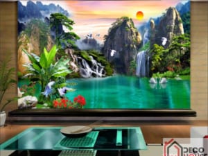 Tranh kính 3D phong cảnh