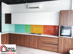 Các loại kính ốp bếp phổ biến