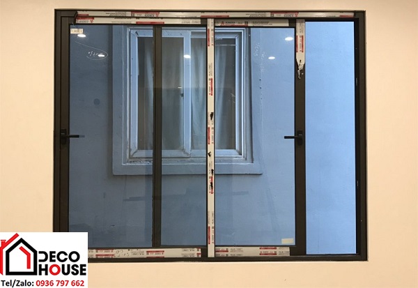 cửa sổ lùa nhôm xingfa 2 cánh hệ 55