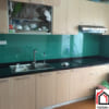 kính bếp màu xanh ngọc