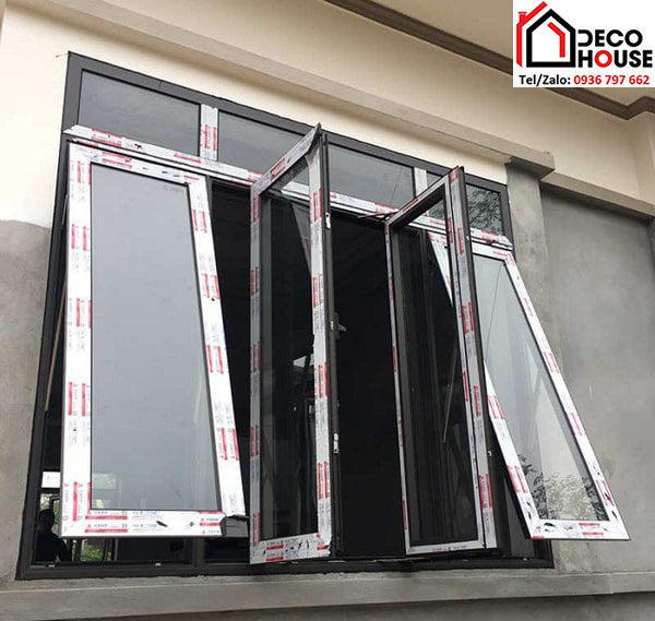 Cửa sổ nhôm Xingfa 4 cánh đẹp
