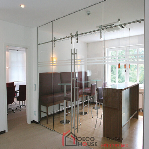 Báo giá cửa kính kéo ngăng 1 cánh 2 cánh