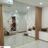 Gương quả trám trang trí