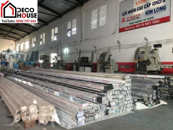 Quy trình sản xuất cửa nhôm kính Xingfa 