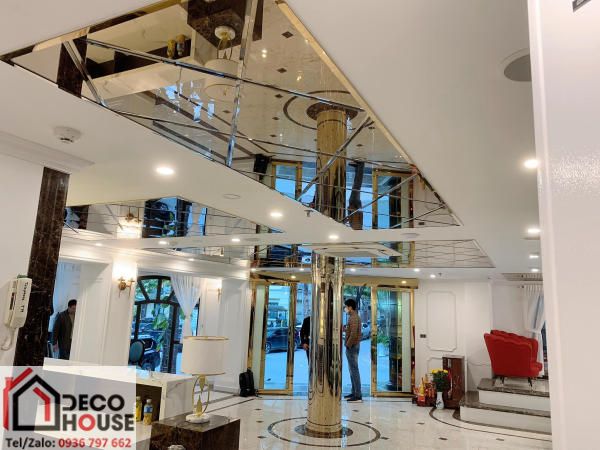 Các mẫu trần gương đẹp