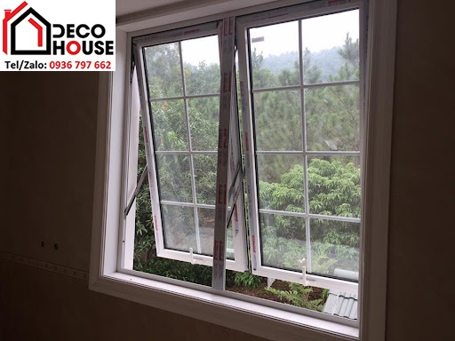 Cửa sổ nh&ocirc;m Xingfa mở hất 2 c&aacute;nh đẹp