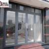 Cửa nhôm Xingfa màu xám ghi