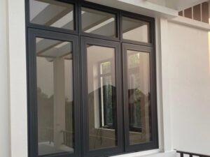 Cửa sổ nhôm Xingfa 3 cánh mở quay