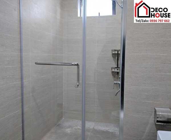 Vách tắm kính cửa trượt gymek