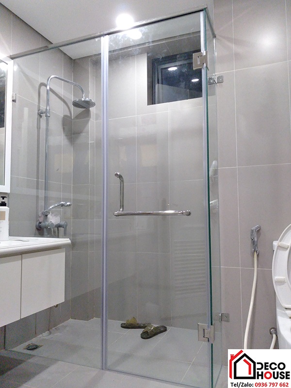 Mẫu cabin tắm kính cường lực đẹp