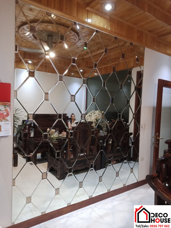 Gương ốp tường trang trí đẹp