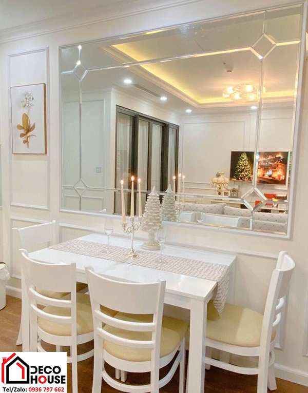 Gương trang trí nhà bếp đẹp