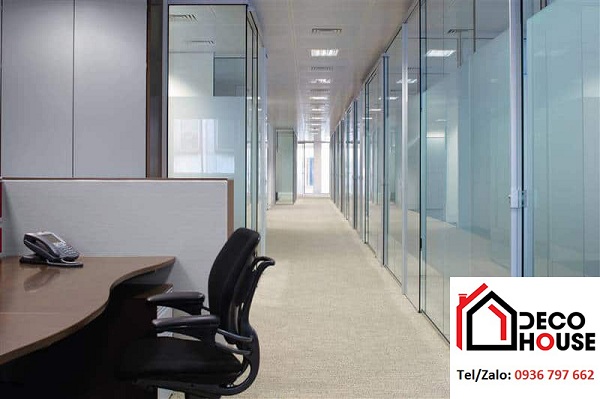 Thi công vách kính cường lực giá rẻ