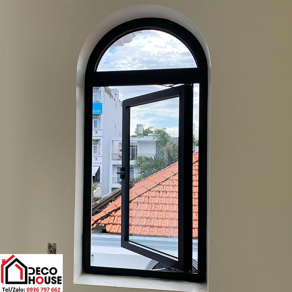 Cửa sổ mở quay xingfa Việt Nam 1 cánh đẹp