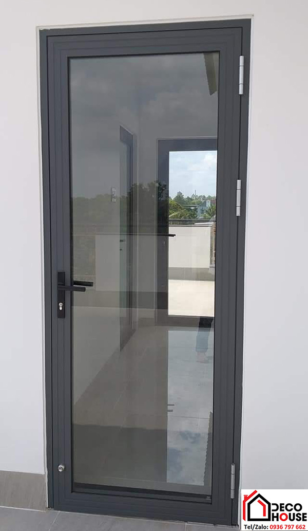 Cửa đi nhôm kính Xingfa 1 cánh